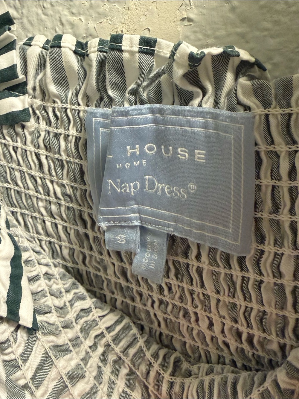 EUC Hill House Home The Ellie Nap Dress in Green Stripe | Small | SOLD OUT - Picture 13 of 13